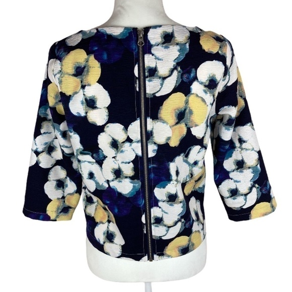 Wear & Flair Floral Print Blouse NWOT - Picture 2 of 7